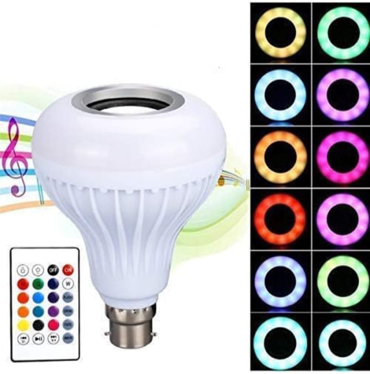 Colour Changing LED Bulb with Bluetooth Speaker & Remote @ Just Rs.699/