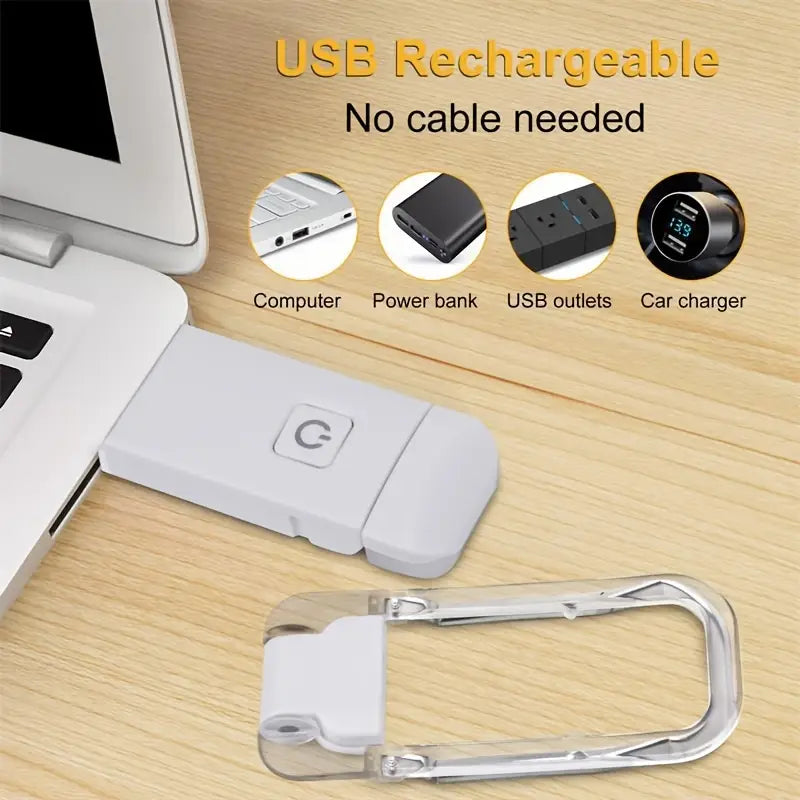 Portable USB Rechargeable Reading Lamp