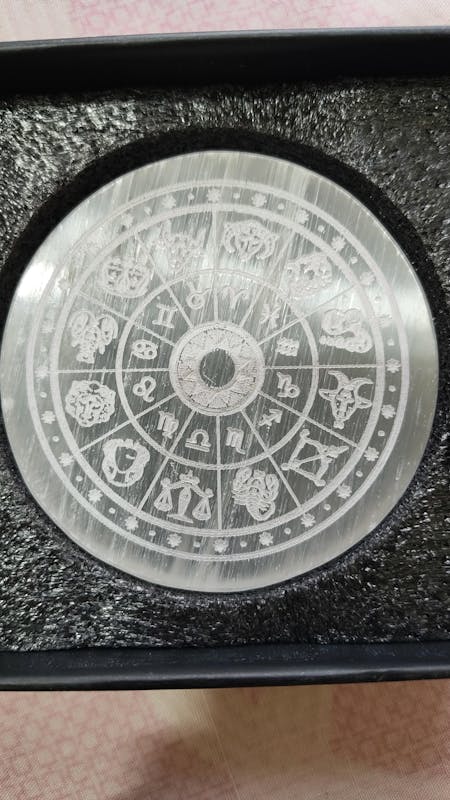 Authentic Selenite Charging Plate – Purifies, Recharges & Amplifies Energy
