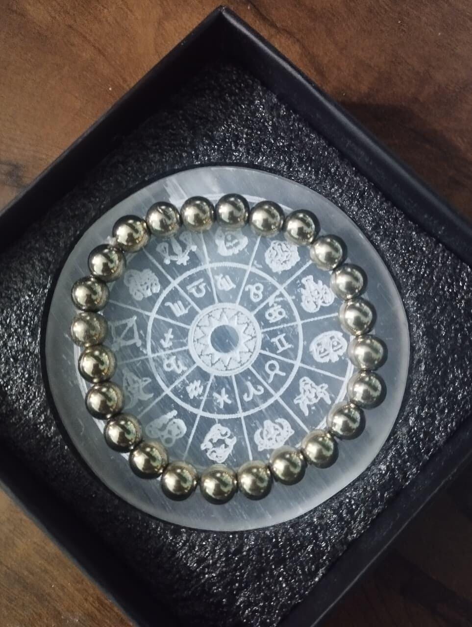 Authentic Selenite Charging Plate – Purifies, Recharges & Amplifies Energy