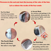 100% Herbal & Gentle Ingredient Detox Foot Pads (Pack of 10)- Buy 1 Get 1 Free