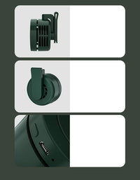 Portable Bladeless  Fan – USB Rechargeable