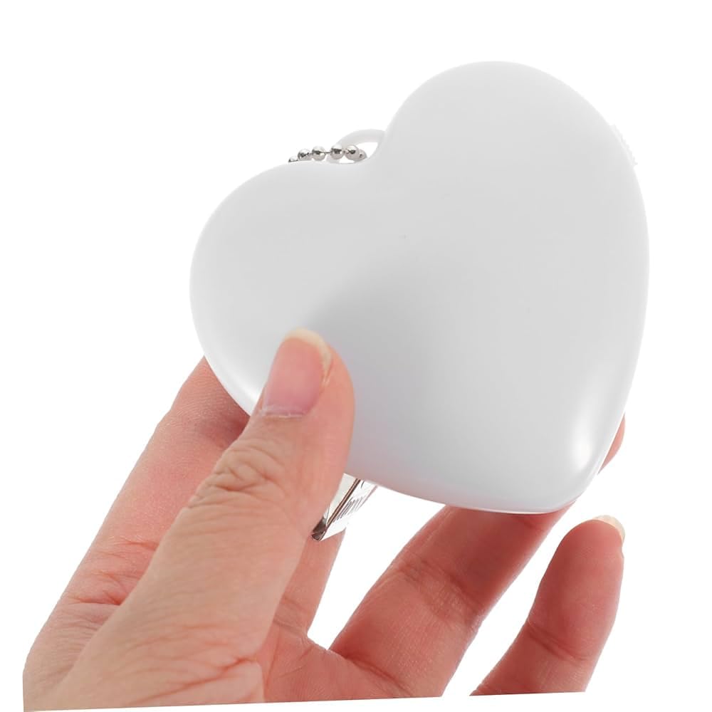 LED Heart Keychain Night Light