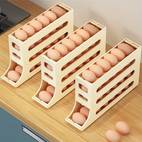 Automatic Rolling Large Capacity Refrigerator Egg Holder