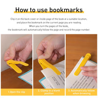 Pack of 3 Climberty Silicone Slim Bookmarks Set