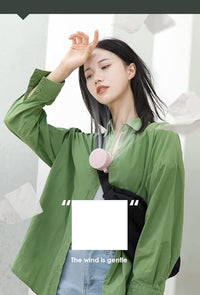 Portable Bladeless  Fan – USB Rechargeable