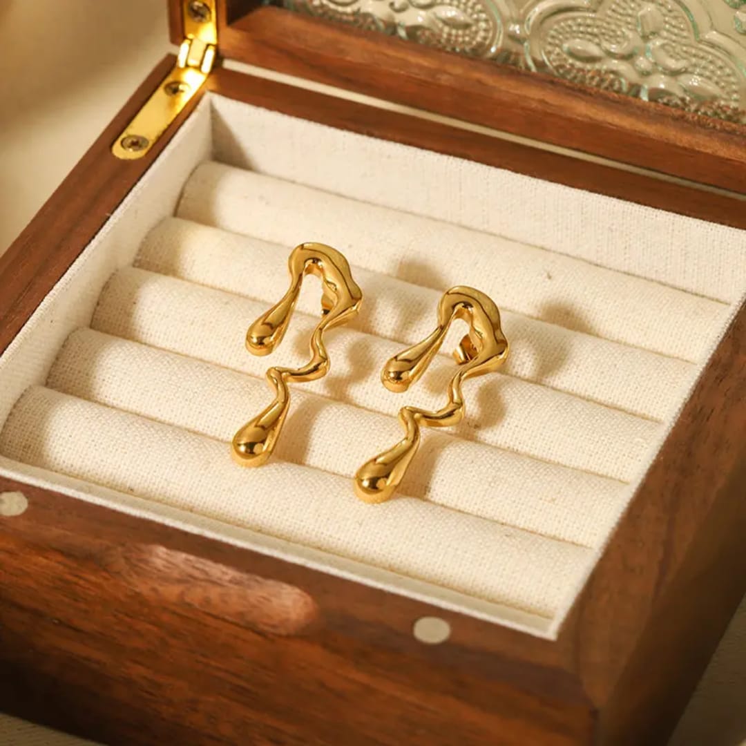Ablong Anti Tarnish Earings