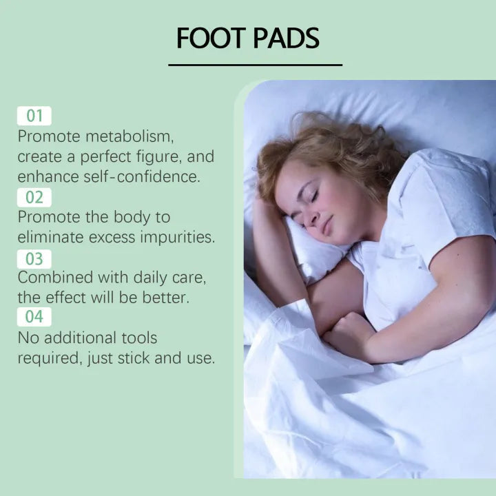 100% Herbal & Gentle Ingredient Detox Foot Pads (Pack of 10)- Buy 1 Get 1 Free