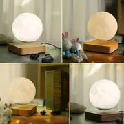 Magnetic Floating 3D Moon Night Lamp