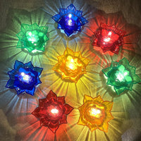 Magic 3D Water Sensor Diya (Pack of 10) – Flameless LED Diyas for Festivals & Decor