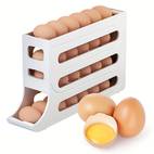 Automatic Rolling Large Capacity Refrigerator Egg Holder