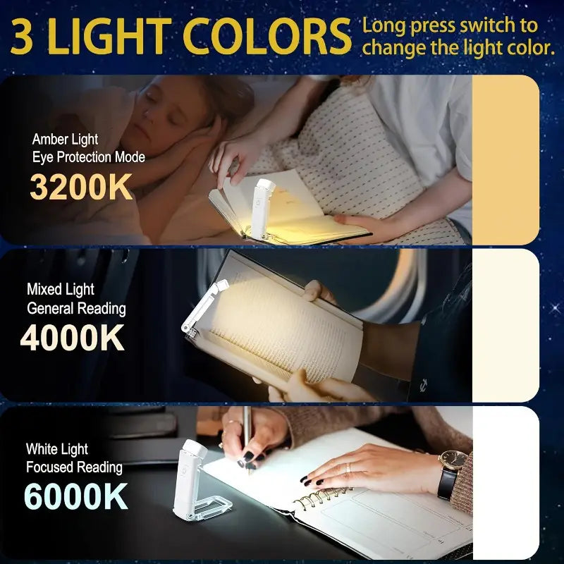 Portable USB Rechargeable Reading Lamp