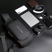 Urban USB Anti-Theft Fashion Sling Bag for Men & Women – Compact Crossbody Chest Bag