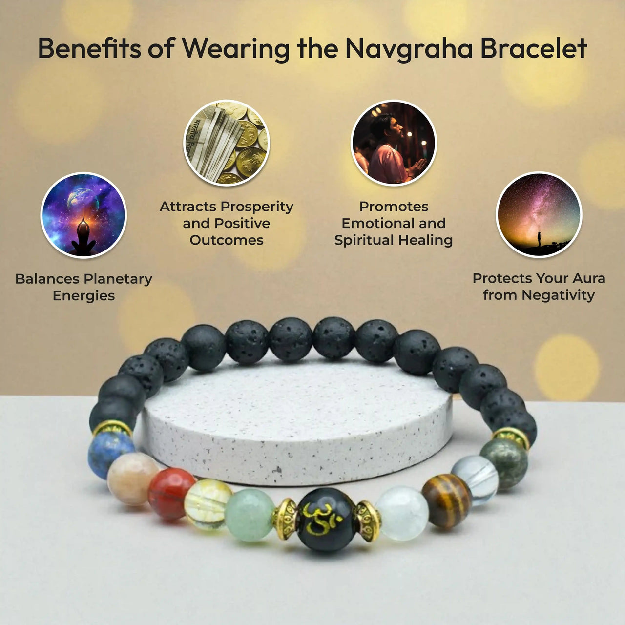 Navgraha Shanti Bracelet |Boost Your Positive Energy |