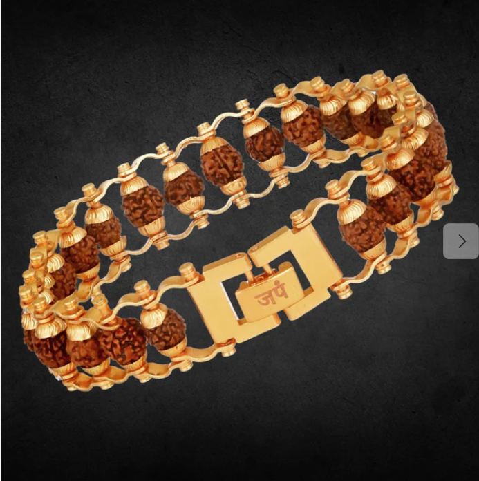 Authentic 5 Mukhi Rudraksha Bracelet – Divine Energy, Stylish Protection