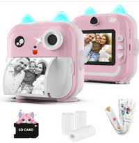 📸 Instant Print Camera for Kids – Fun, Creative & Mess-Free Printing! 🎉