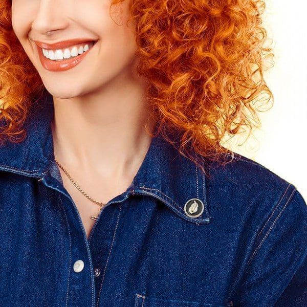 Stylish Enamel Modesty Pins & Brooches (pack of 10)| No-Sew Instant Buttons for Shirts & Blouses