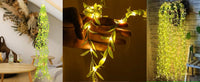 Artificial Leaf Vine LED String Lights (5 miters)  – Hanging Fairy Curtain Lights for Home & Festivals