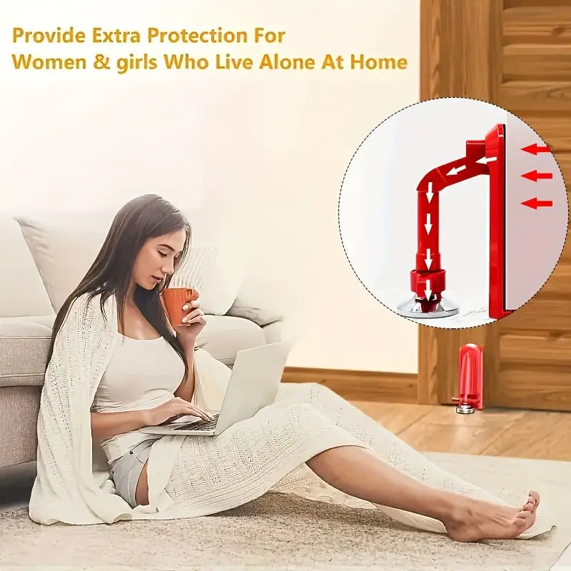 Jekero Heavy-Duty Anti-Theft Door Lock