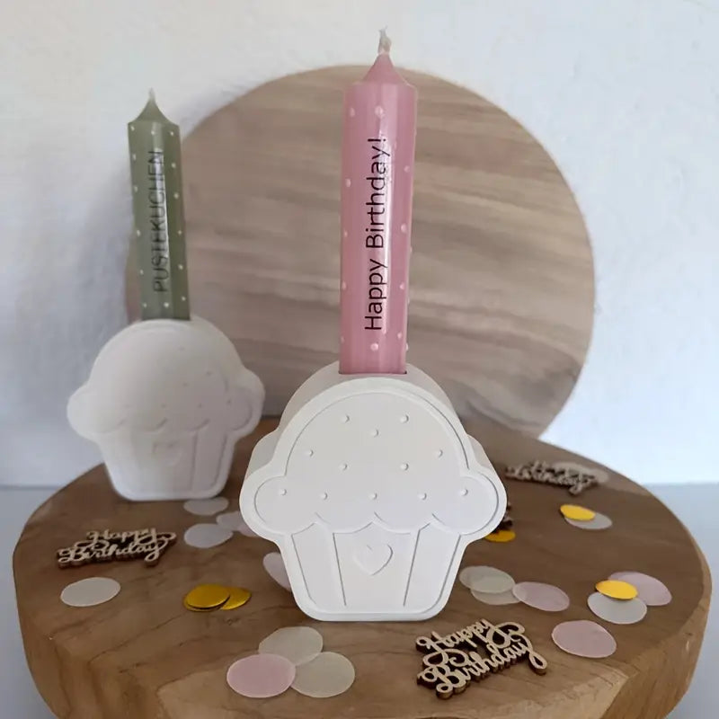 Cupcake-Shaped Resin Casting Mold