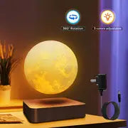 Magnetic Floating 3D Moon Night Lamp