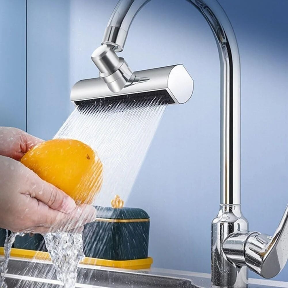 🚰 3-in-1 Waterfall Kitchen Faucet – Waterfall & 360° Rotation