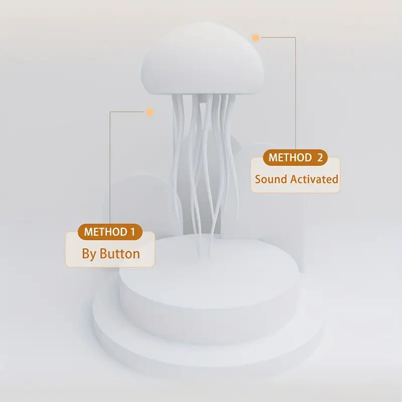 GoldenCentury Smart LED Jellyfish Night Light