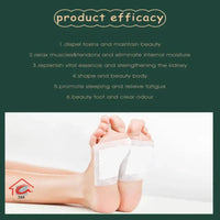 100% Herbal & Gentle Ingredient Detox Foot Pads (Pack of 10)- Buy 1 Get 1 Free
