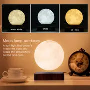 Magnetic Floating 3D Moon Night Lamp
