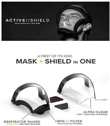 Face Shield Helmet Mask –  Style Full-Face Fashion Mask