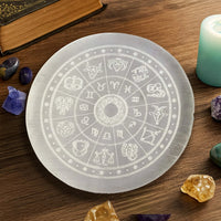 Authentic Selenite Charging Plate – Purifies, Recharges & Amplifies Energy