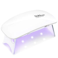 Mini Portable UV-LED Nail Lamp – USB Travel Nail Dryer with Foldable Stand for Gel Polish