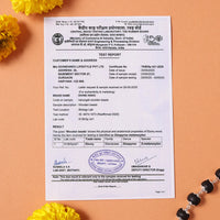 Karungali Mala with Silver Cap – Govt. Certified Ebony Wood Beads