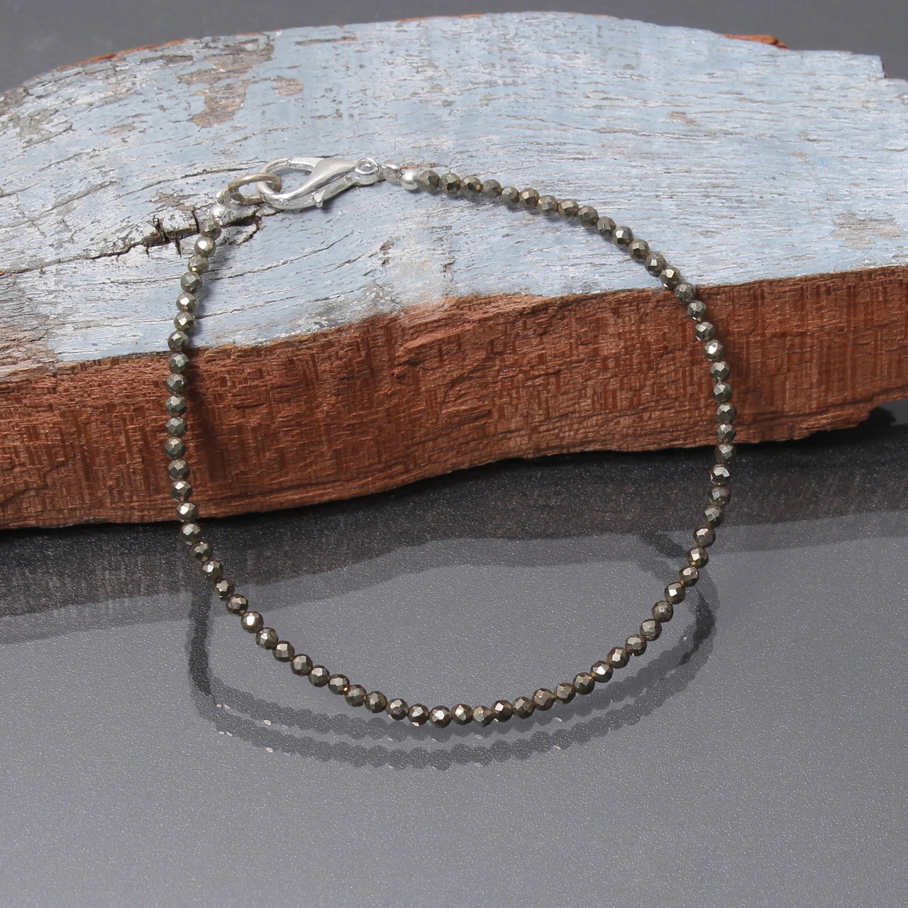 Raw Pyrite Anklet/Bracelet