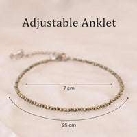 Raw Pyrite Anklet/Bracelet