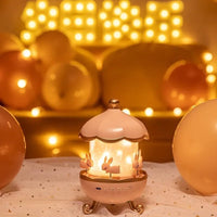 Rotating Cabin Projector Star Projector Night Light for Kids